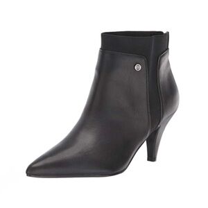 Bandolino BARI Pointy Toe Black Leather Boot